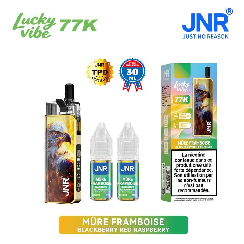 Lucky Vibe 77K 20mg - JNR - Blackberry Red Raspberry