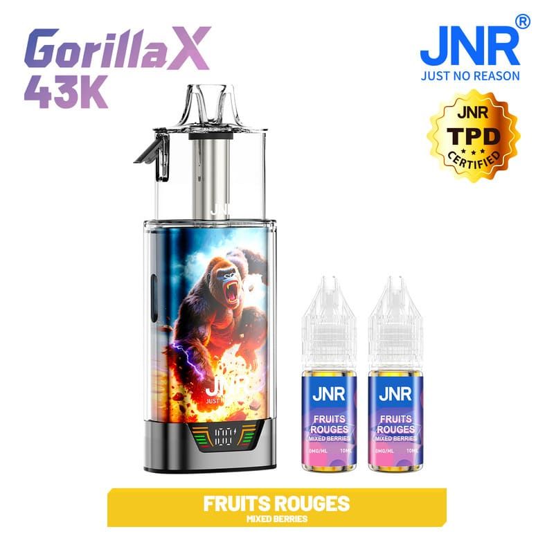 Kit Gorilla X + 2x10ml - 0mg - JNR