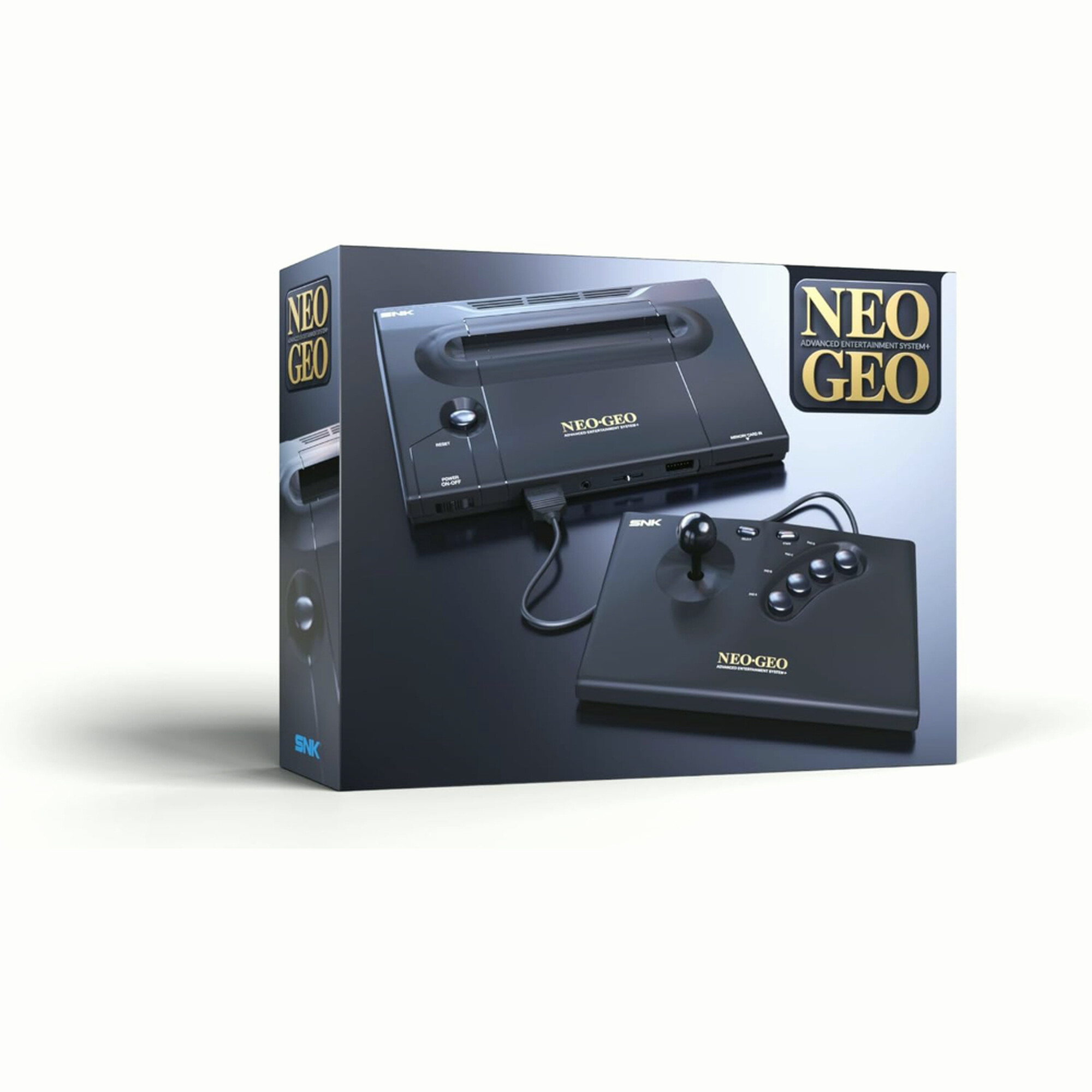 Console NeoGeo AES+ Noire - Arcade Stick filaire noir inclus