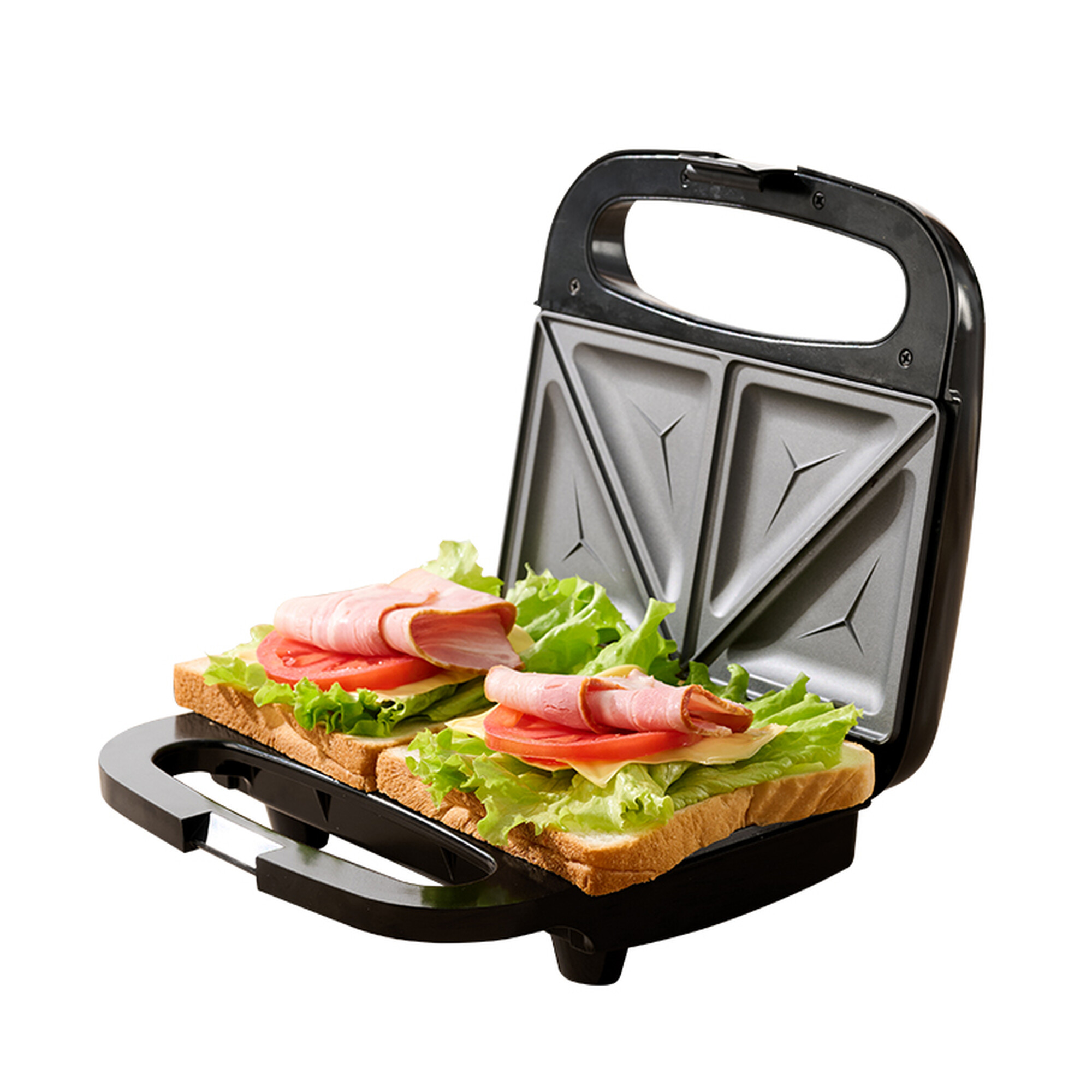 Ochama Appareil à croque-monsieur et grill à panini 750 W