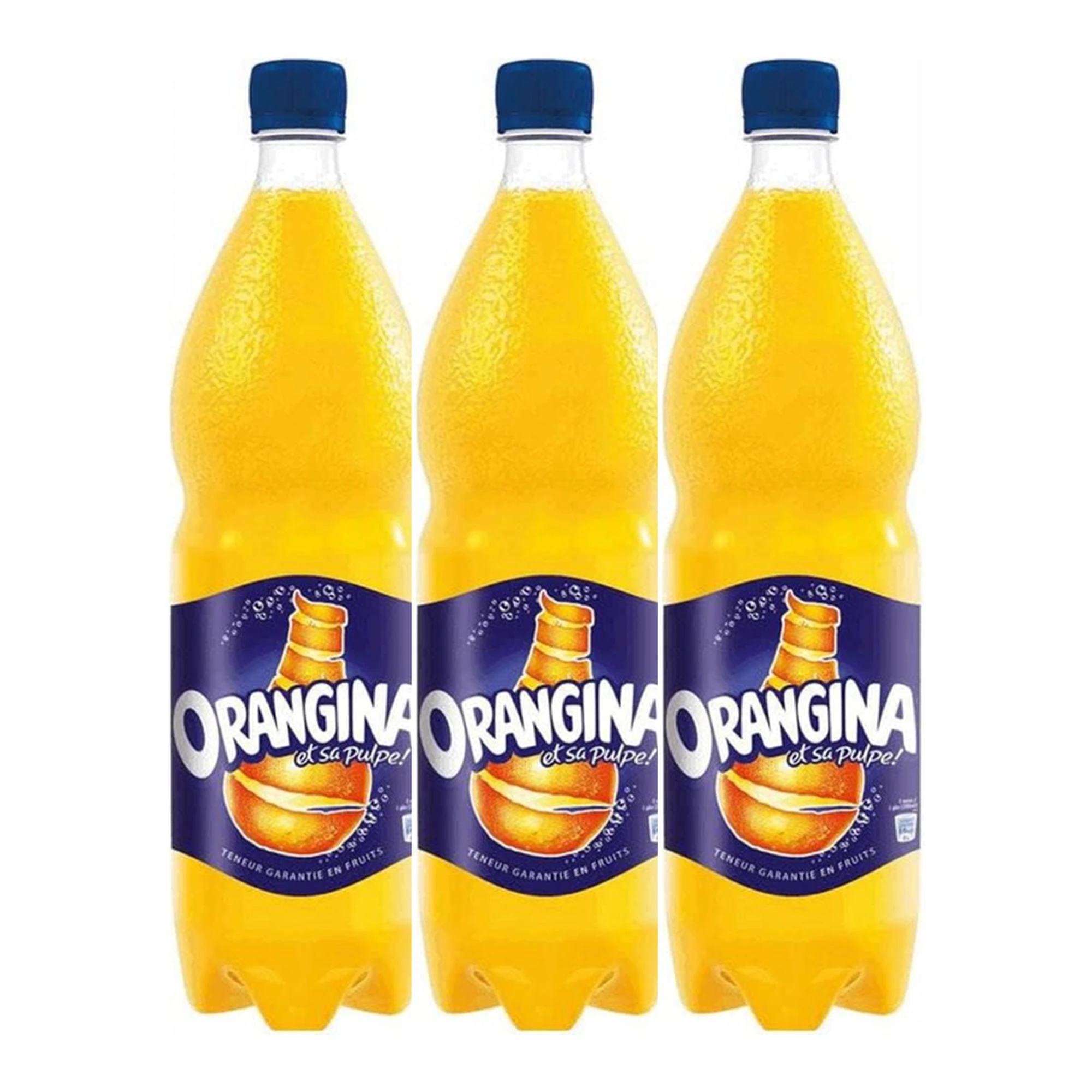 ORANGINA PET Botella 1.5L (Lote de 3)