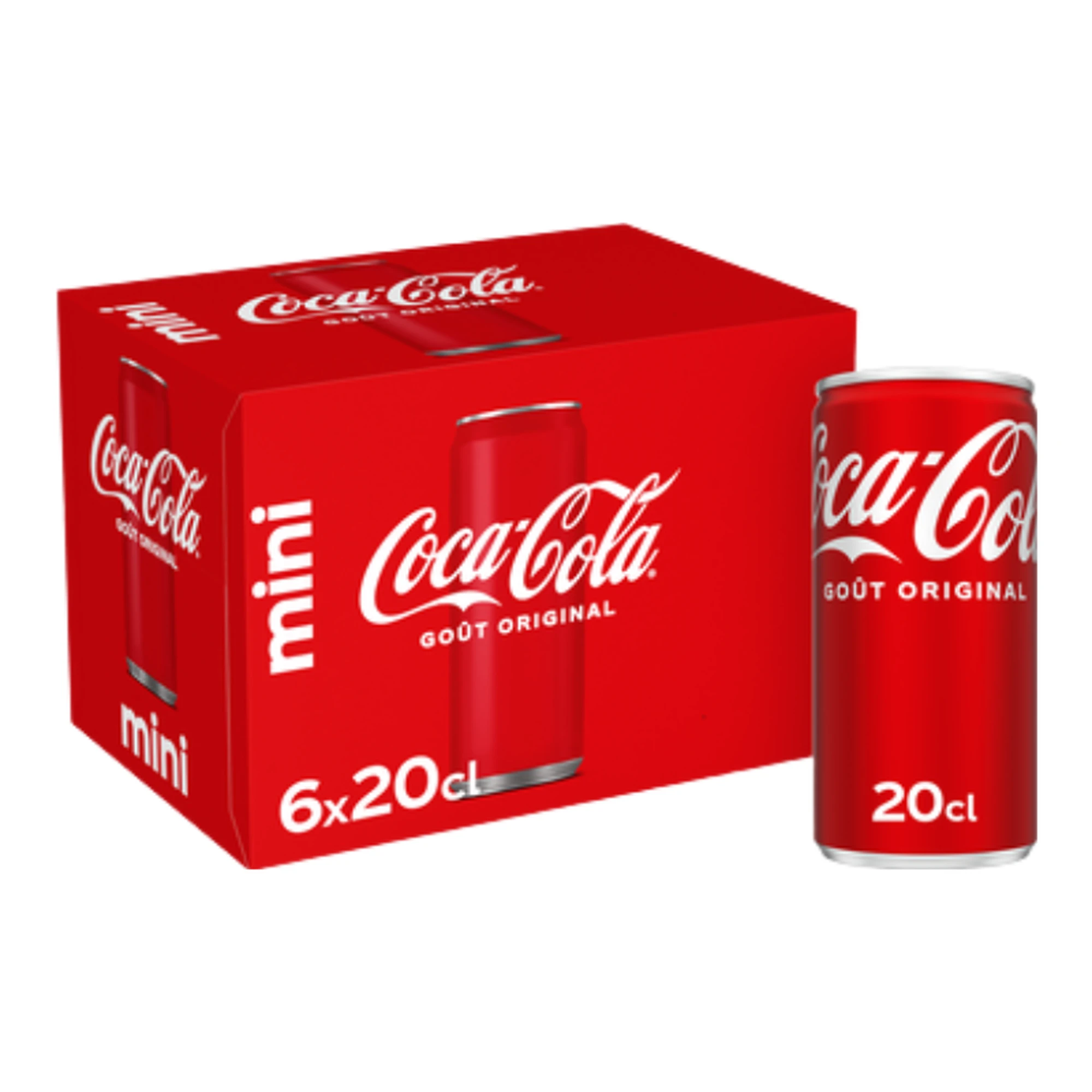Coca-Cola Bebida Gaseosa Sabor Original 6 x 20 cl