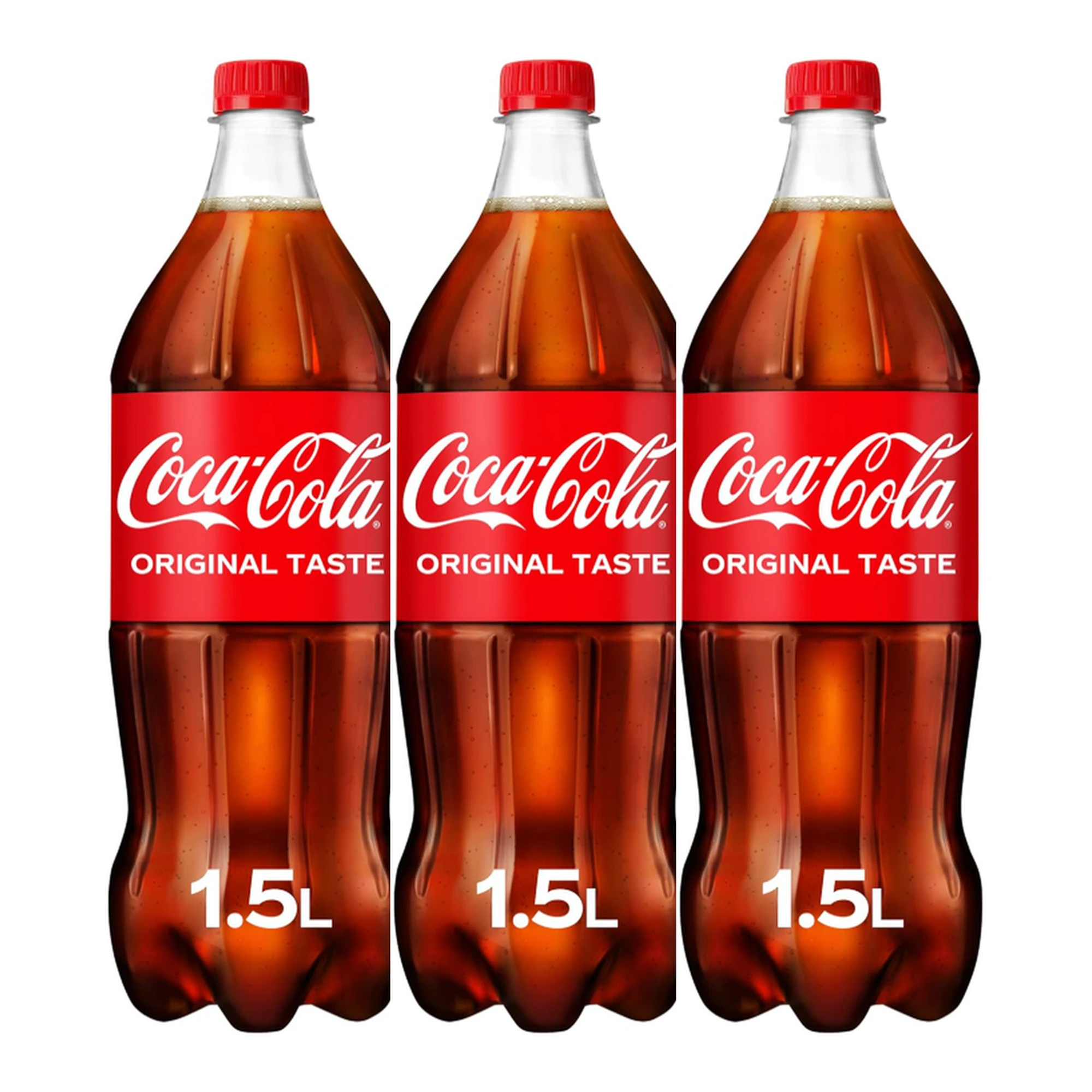 Coca-Cola Original Taste 1.5L Lote de 3
