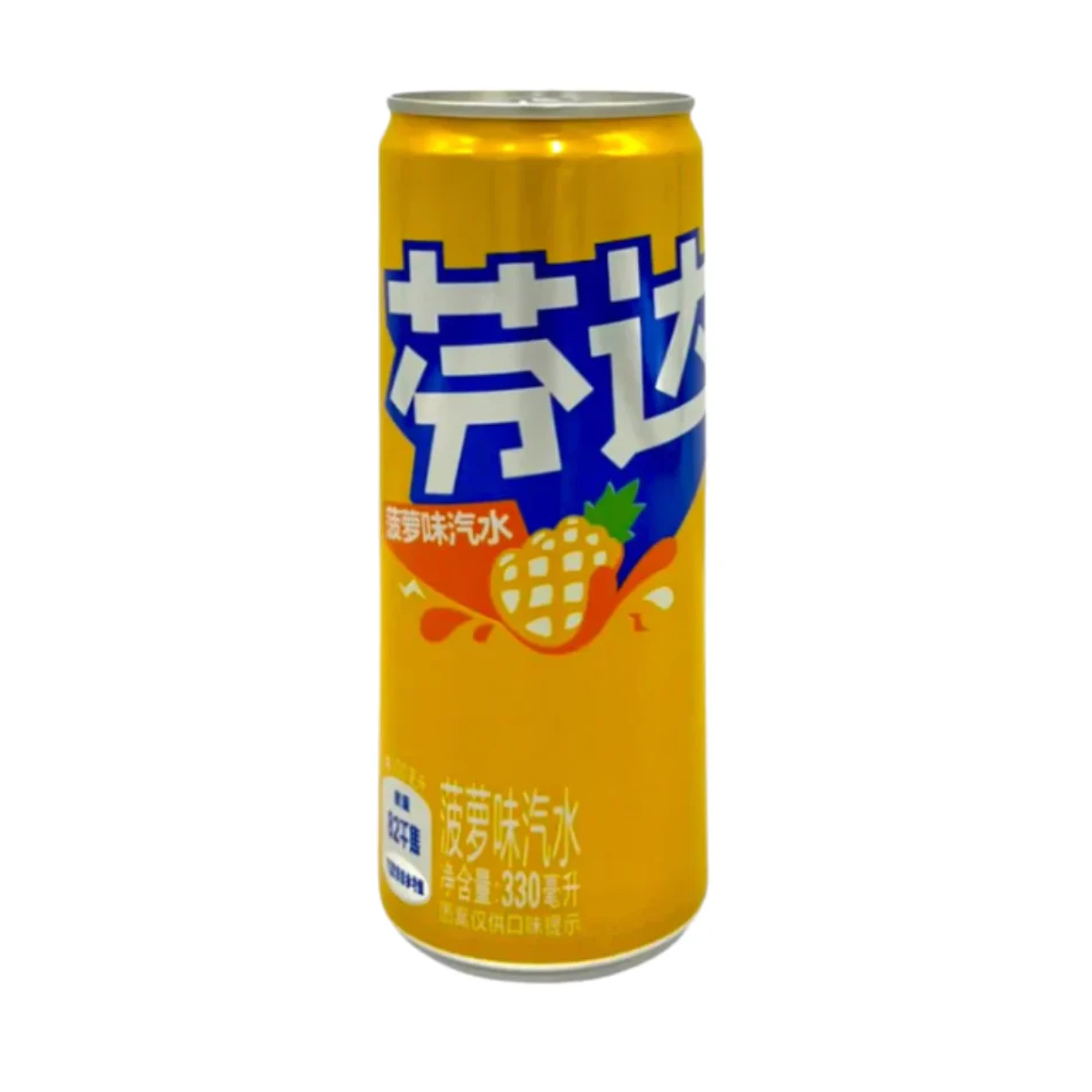 Fanta bebida gaseosa sabor piña - 330 ml