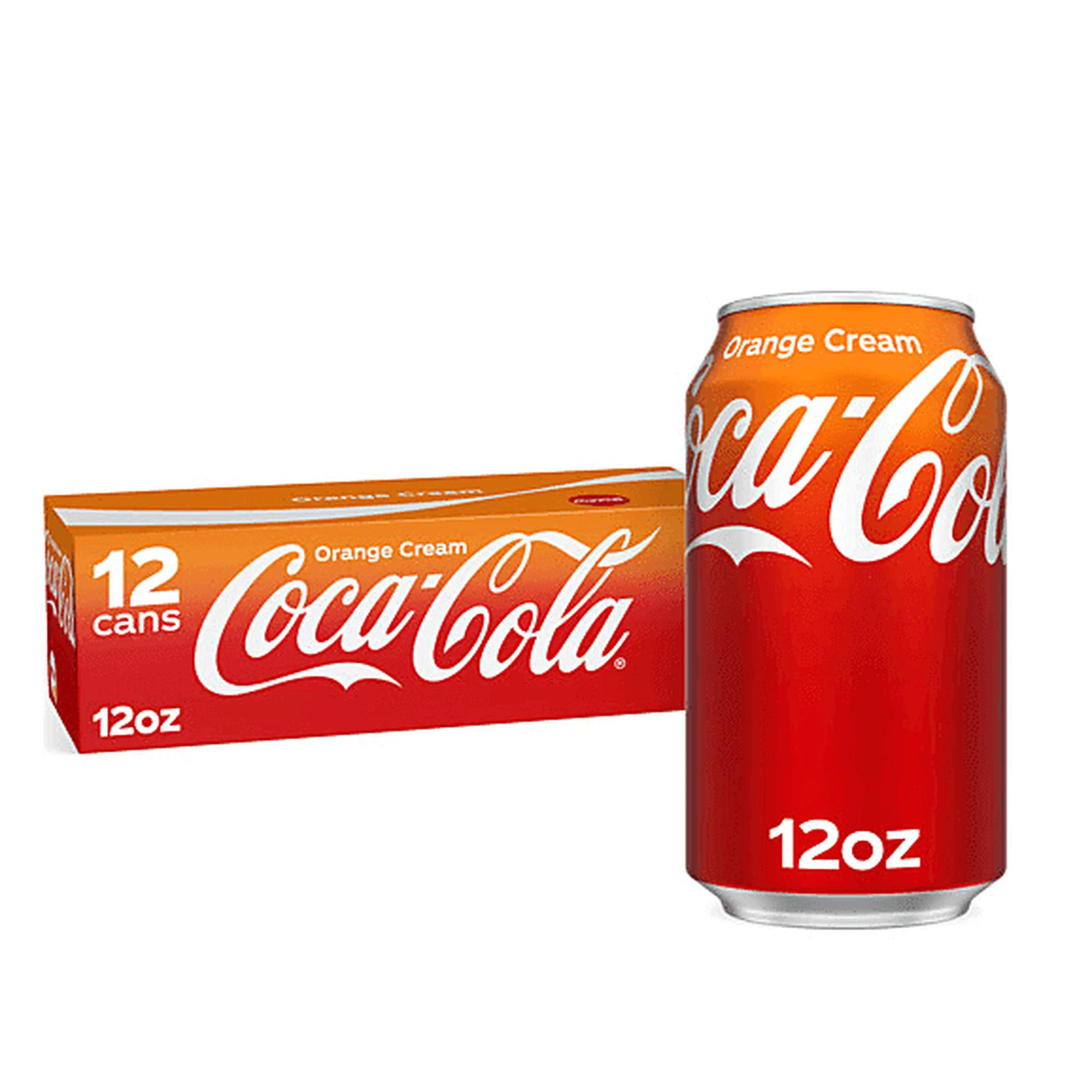 Coca-Cola Naranja y Crema Estados Unidos 12 x 355 ml