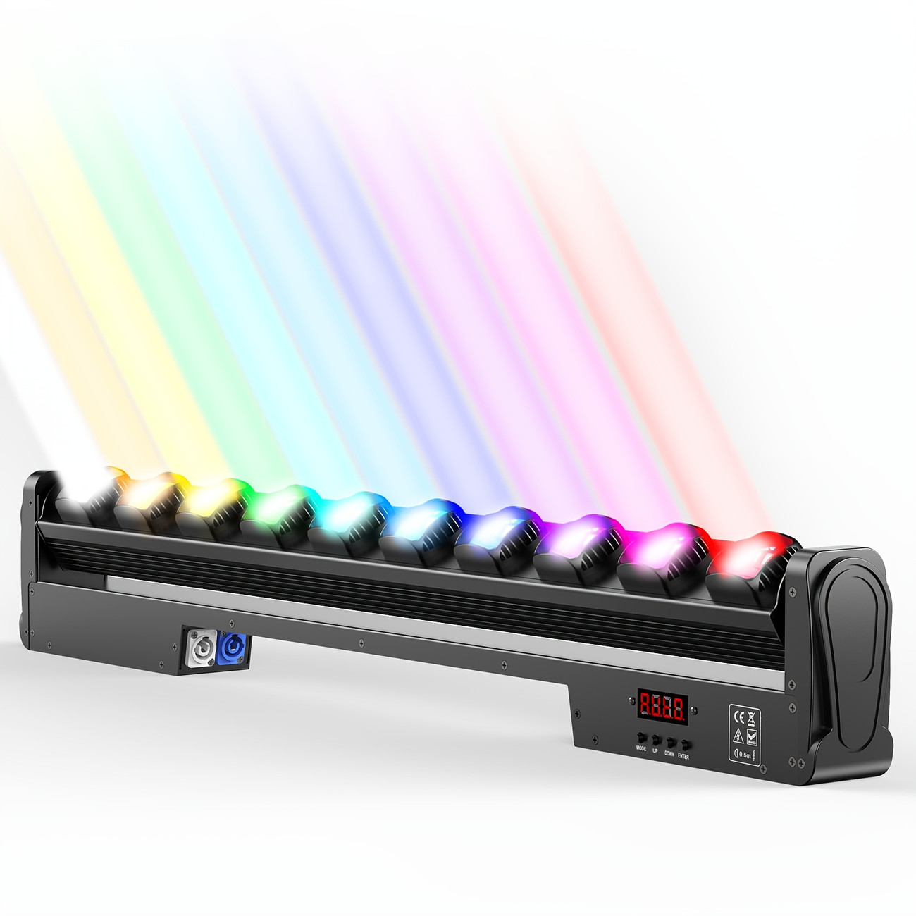 Projecteur LED tête mobile 250W DMX512 RGBW
