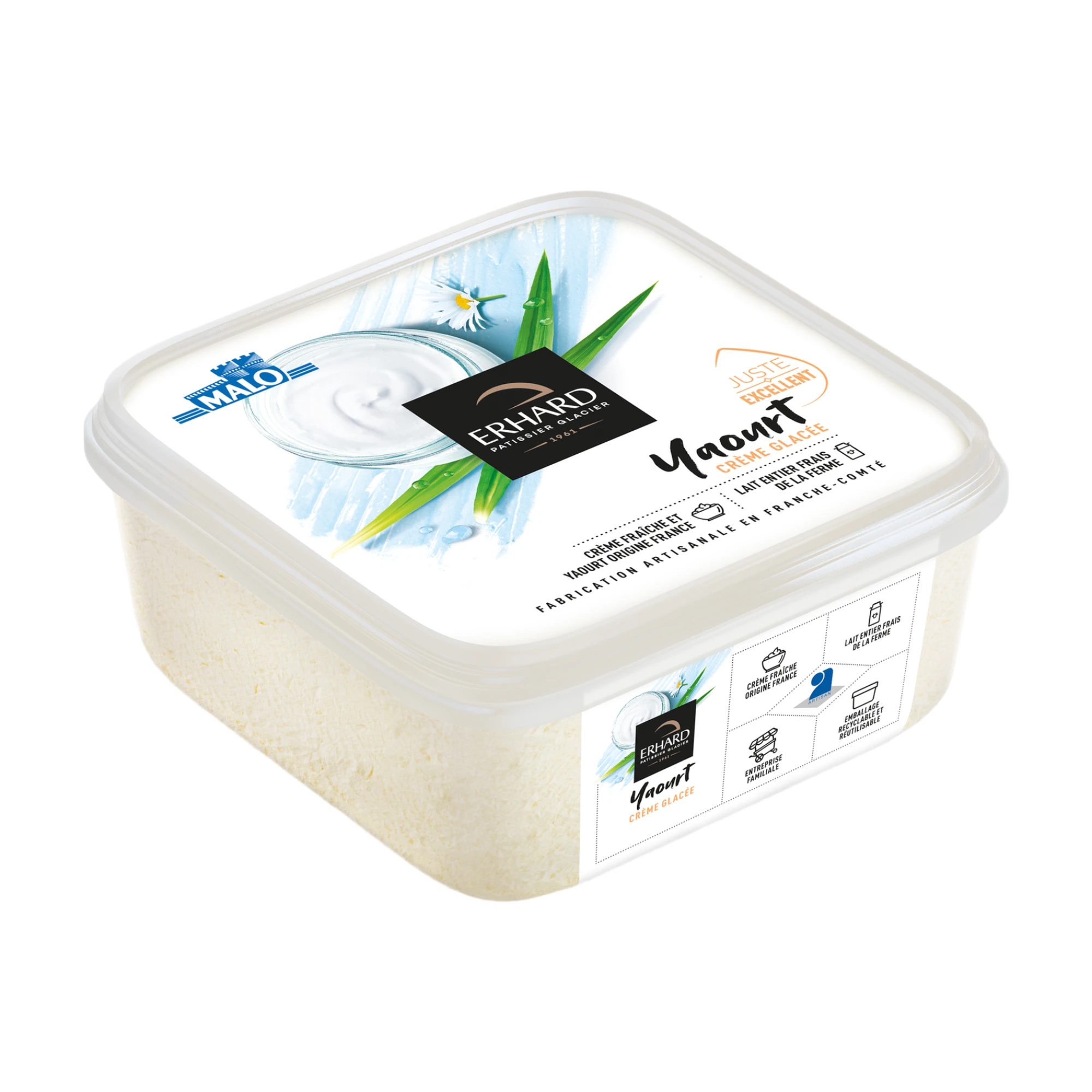 ERHARD Helado de Yogur - 450 g