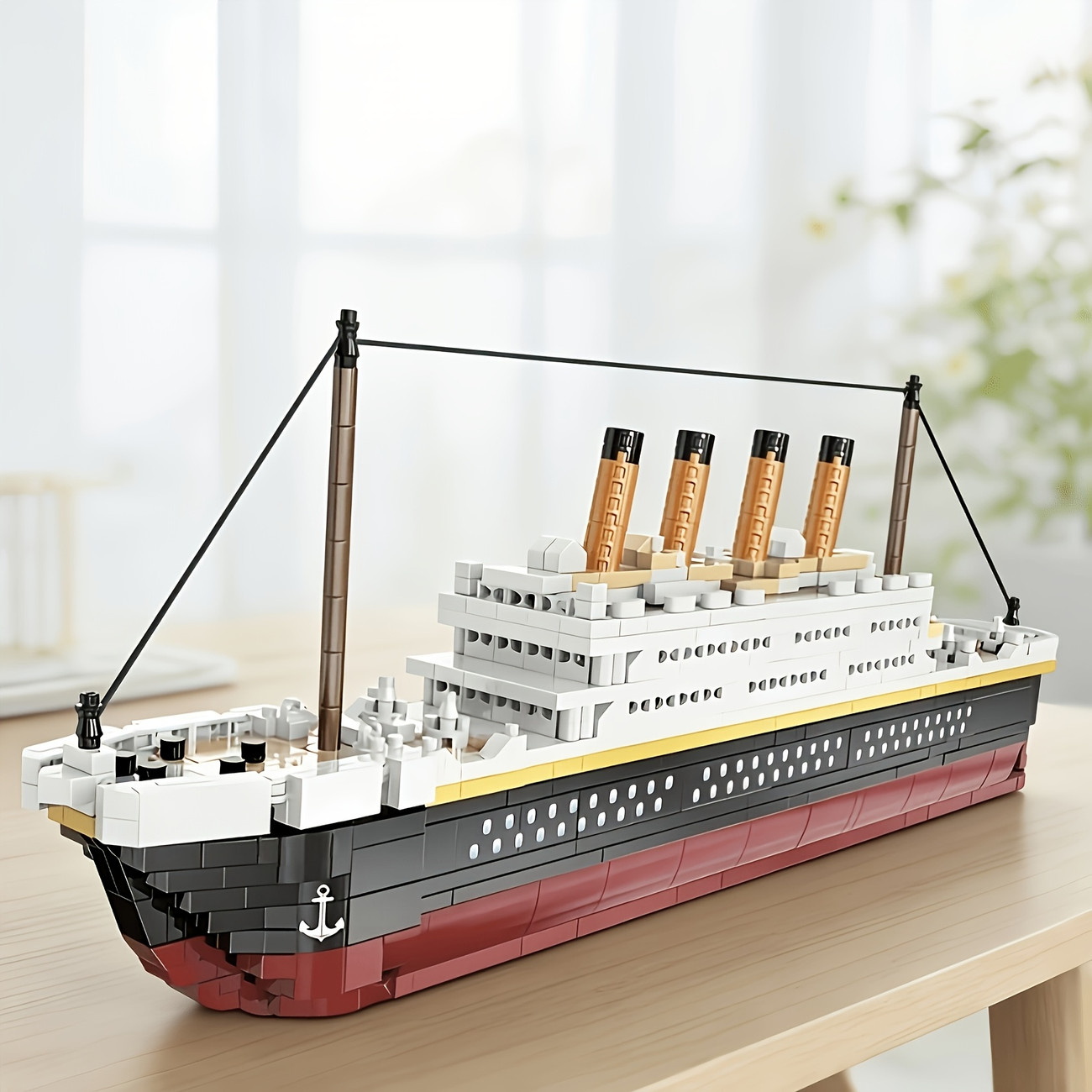 Maqueta de Barco de Crucero en Bloques