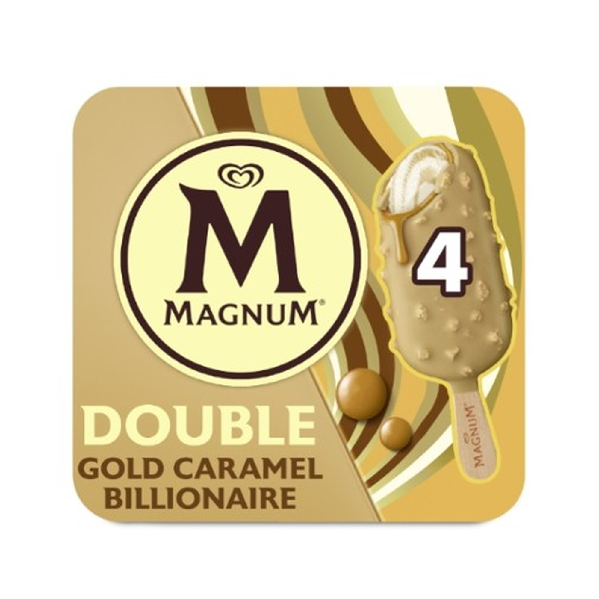 Helado Magnum Double Gold Caramelo 284 g